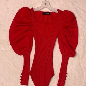 Akira Red sweater shirt